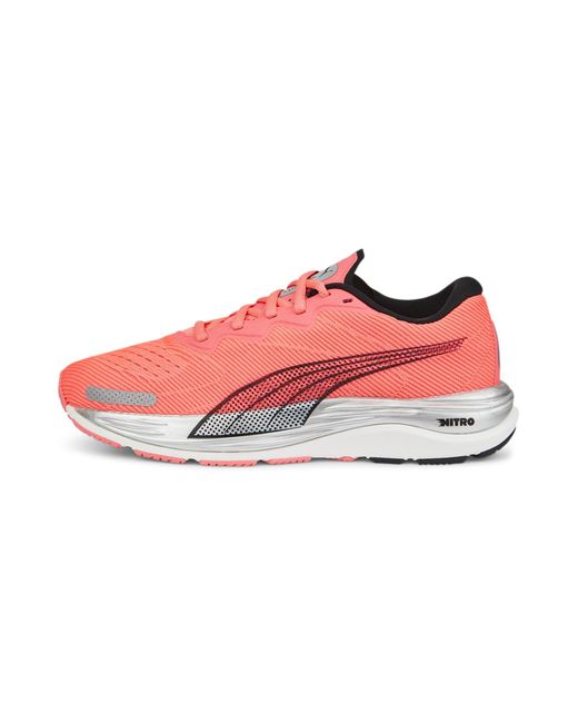 PUMA Velocity Nitro 2 Running Shoes in Pink | Lyst