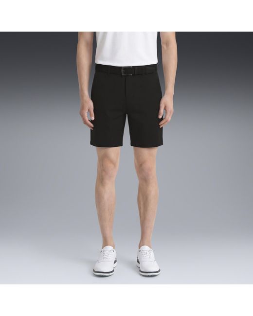 PUMA Black 101 8" Golf Shorts for men