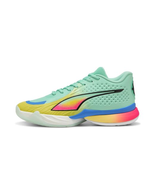 PUMA Green Stewie 5 Turbo Basketball Shoes
