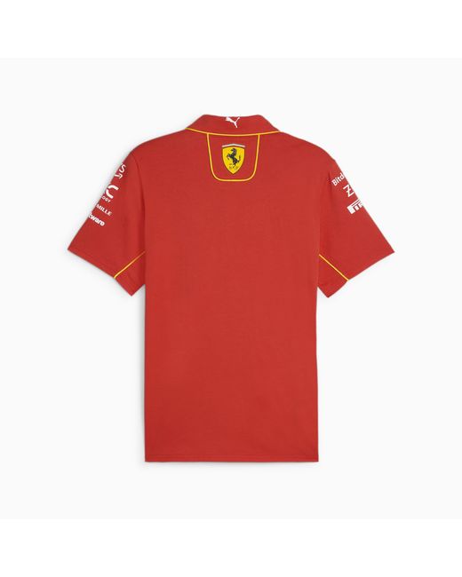 PUMA Scuderia Ferrari Team Polo in Red für Herren