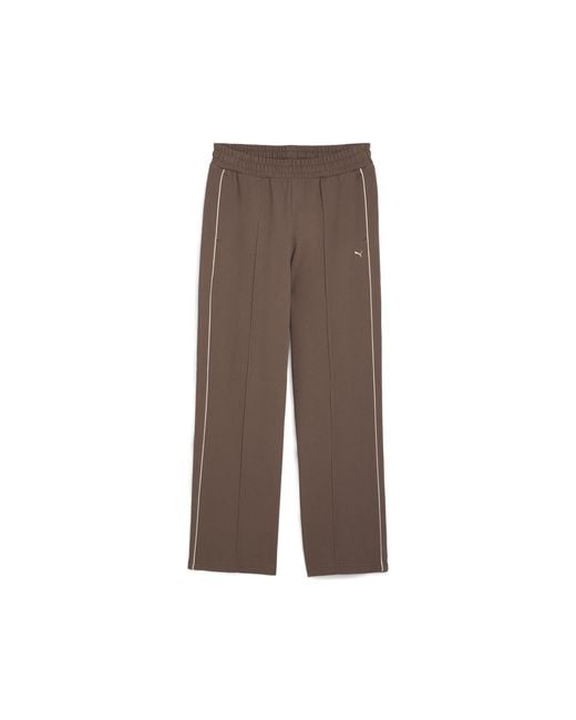 PUMA Brown T7 Track Pants for men