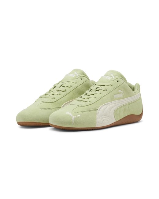PUMA Green Speedcat Og Sneaker Schuhe, Pistachio/Warm Weiß