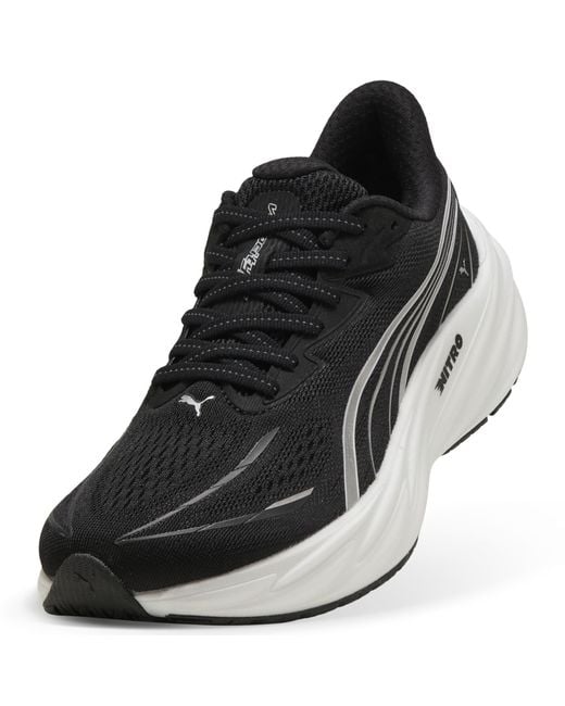 PUMA Black Velocity Nitroâ 5 Wide Running Shoes Wide Road Running Shoes