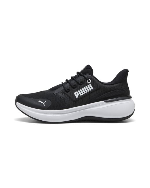 PUMA Black Softride Exo Shift Sneakers