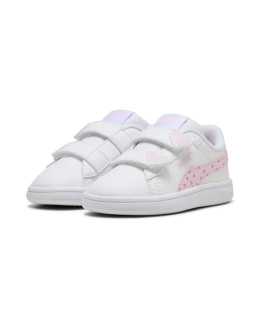 PUMA White Smash .0 Hearty Sneakers Toddlers