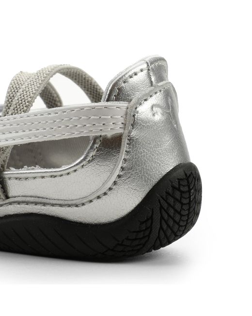 PUMA White Speedcat Ballet Metallic Sneakers Toddlers