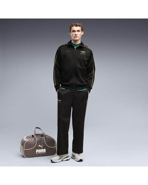 PUMA Black X Aston Martin Aramco F1 Team T7 Track Jacket for men