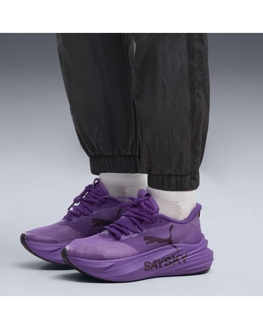 PUMA Purple X Saysky Magmax Nitro 2 Running Shoes