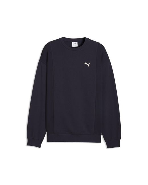 PUMA Blue Class Crew Sweatshirt for men