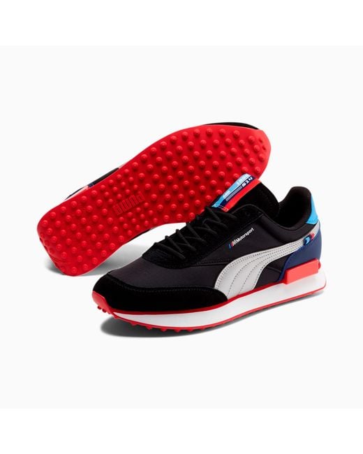 PUMA Suede Future Rider Bmw M Motorsport Sneakers in Red for Men | Lyst