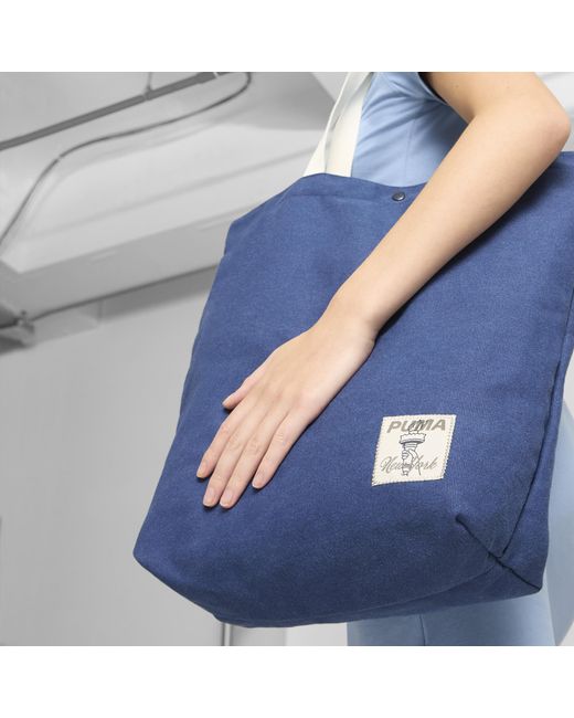 PUMA Blue Lafayette Canvas Tote B