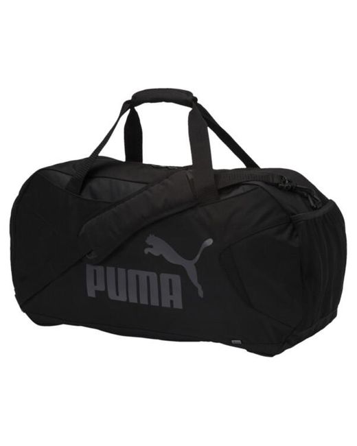PUMA Gym Medium Duffle Bag in Black for Men Lyst