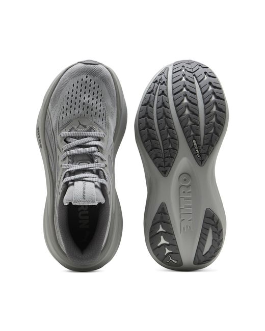 PUMA Gray Magmax Nitroâ 2 Road Running Shoes