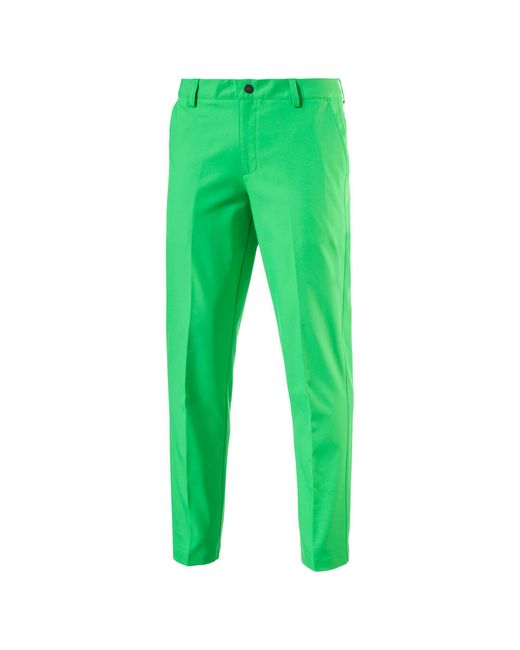 PUMA Tailored Tech Golf Pants in Green for Men Lyst