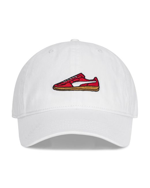 PUMA White Palermo Dad Adjustable Cap