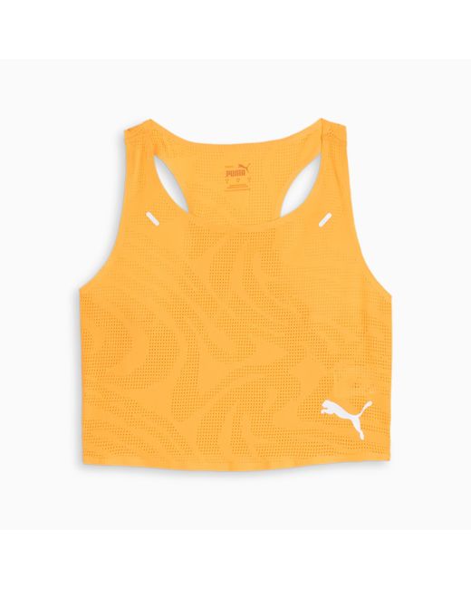 PUMA Orange RUN ULTRASPUN Lauftop