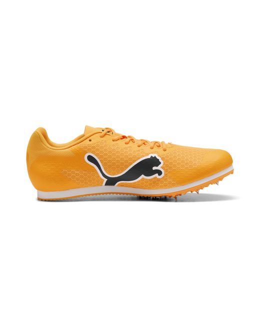 PUMA Orange Evospeed Star 9 Track & Field Sprinting Spikes Shoes