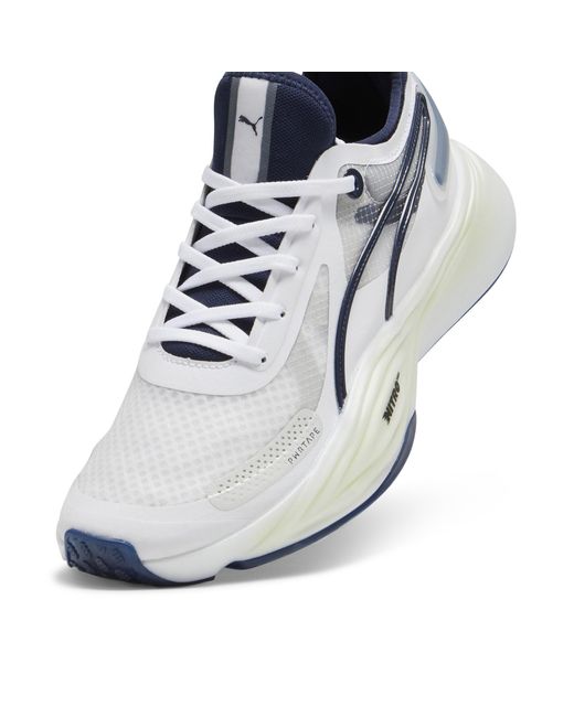 PUMA White Pwr Nitroâ Squared Training Shoes for men