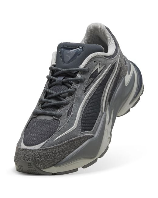 PUMA Green Rs Surge Hairy Suede Sneakers