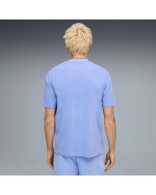 PUMA Blue Select Essentials Pocket T-Shirt for men