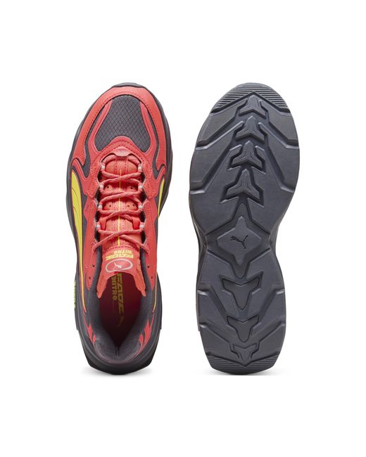 PUMA Red Fade Ripstop Sneakers for men