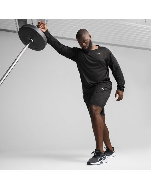 PUMA TAD TECH Langarm-Shirt in Black für Herren
