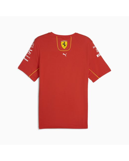 PUMA Scuderia Ferrari Team T-Shirt in Red für Herren
