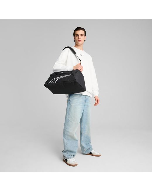PUMA Black Fundamental 34L Small Sports Bag