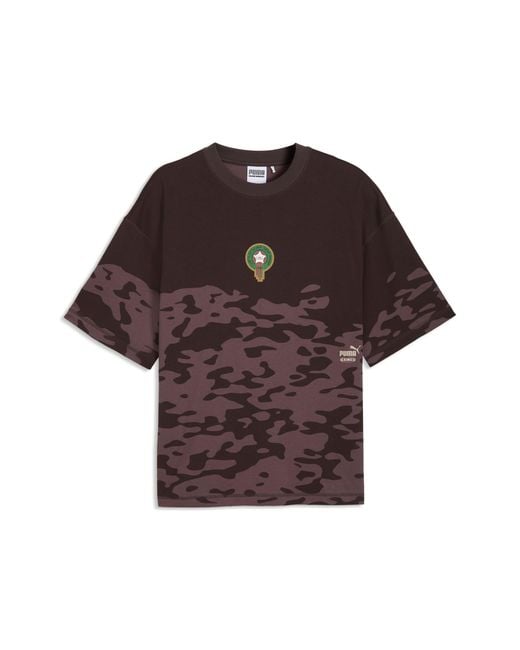 PUMA Brown X Morocco X Salehe Bembury King Oversized T-Shirt for men