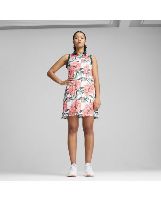 PUMA Red Mattr Beautiful Game Kleid Damen