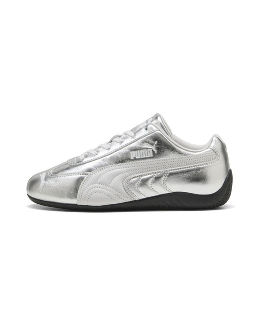 PUMA White Speedcat Sneakers