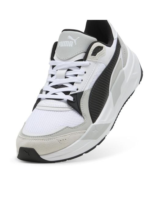 PUMA White Trinity 2 Sneakers