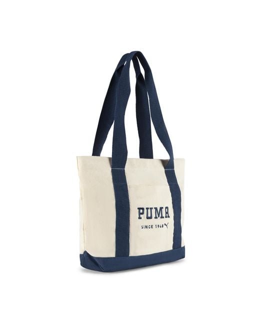PUMA Blue Mini Canvas Tote