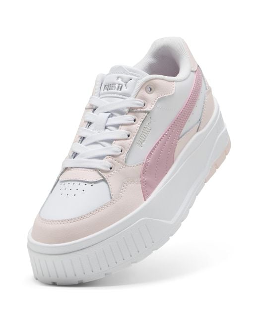 PUMA White Karmen Ii Idol Sneakers Damen, Schuhe