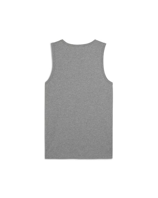 PUMA Gray Essentials No. 1 Logo Tank Top