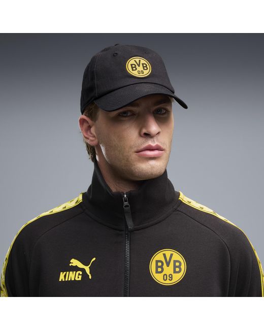 PUMA Blue Borussia Dortmund Ftblessentials Cap, Accessoires