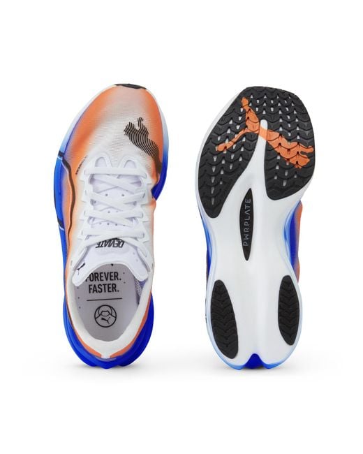 PUMA Blue Deviate Nitro Elite Ekiden Running Shoes