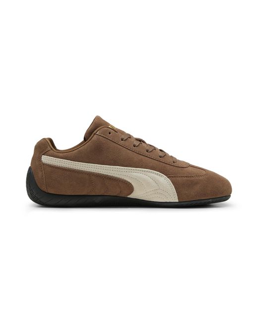 PUMA Brown Speedcat Og Sneaker Schuhe, Haute Coffee/Frosted Ivory