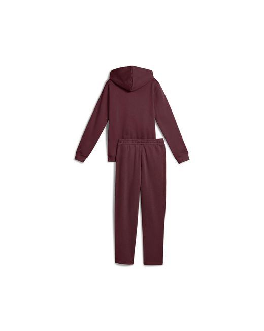 Chándal Con Capucha Metalizado Juvenil, Ropa, Rojo PUMA de color Red