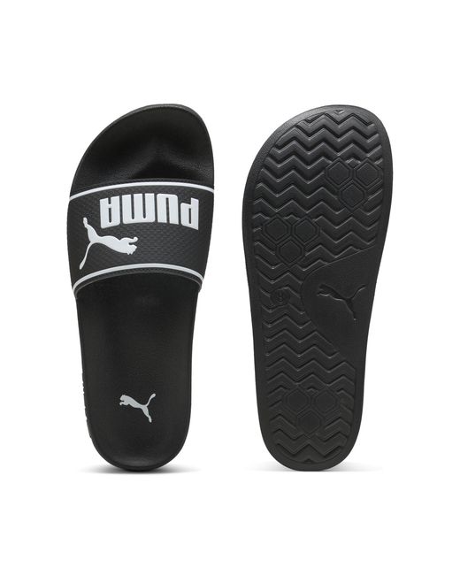 PUMA Black Leadcat 2.0 Sandals for men