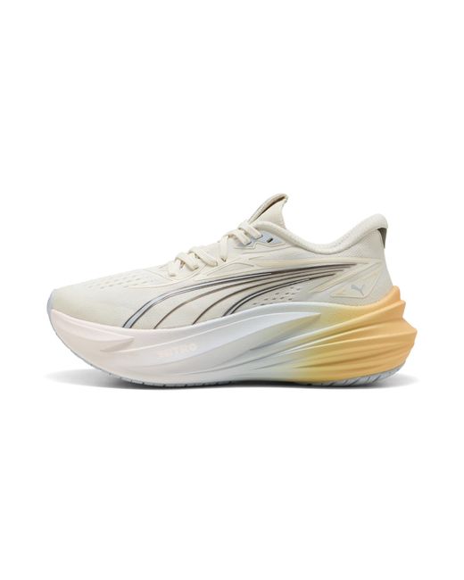 PUMA White Magmax Nitro 2 Running Shoes