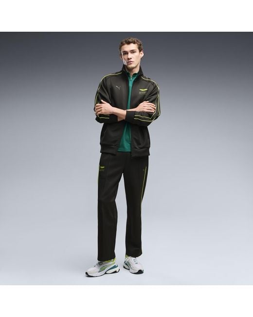 PUMA Black X Aston Martin Aramco F1 Team T7 Pants for men