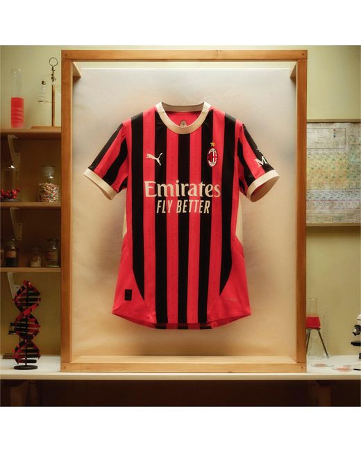Camiseta Original AC Milan 1.a Equipación 24/25 PUMA de hombre de color Red