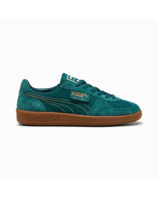 PUMA Green Palermo Texture Sneakers