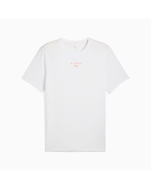 PUMA White X Hyrox Cloudspun Thermoadapt T-Shirt for men