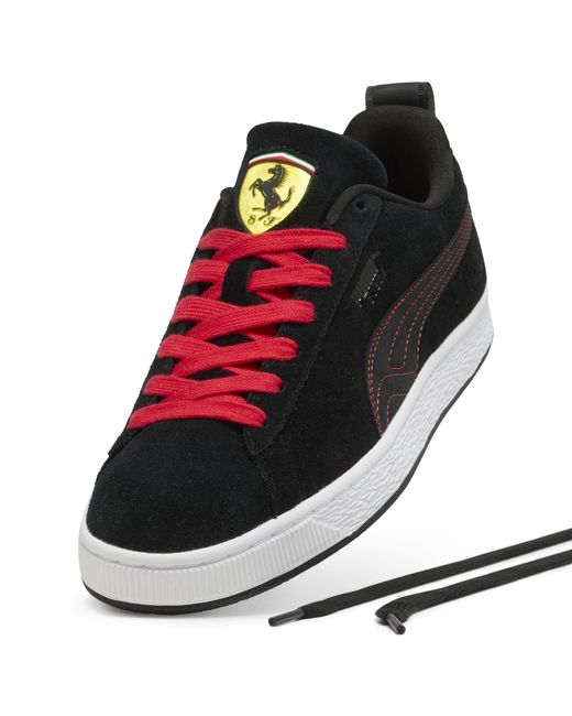 PUMA Red Ferrari Suede Og Sneakers