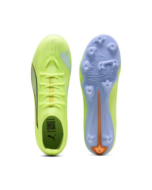 PUMA Green Ultra 6 Pro Light Up Fg Football Boots
