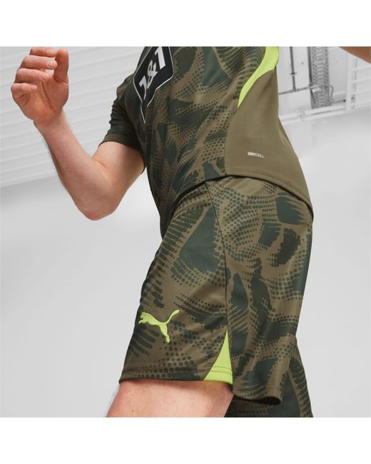 PUMA Borussia Dortmund 24/25 Keepersshort, Drab-Myrtle in het Green voor heren