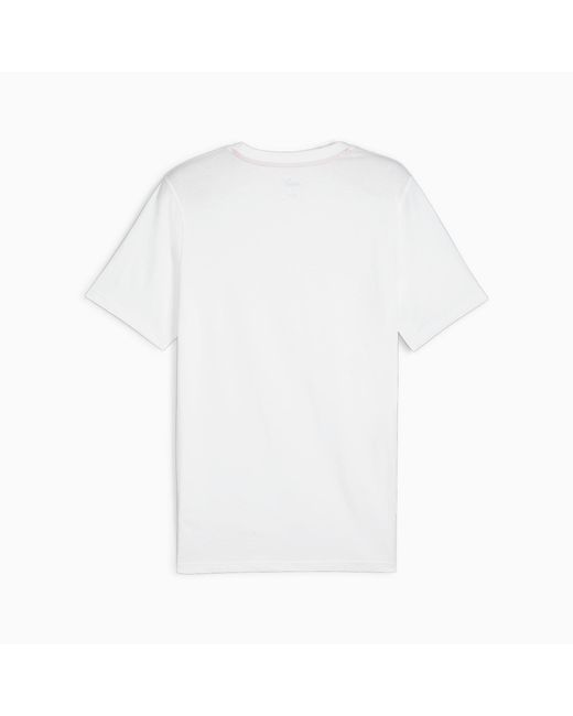 PUMA White F1 Ess Small Logo T-shirt for men