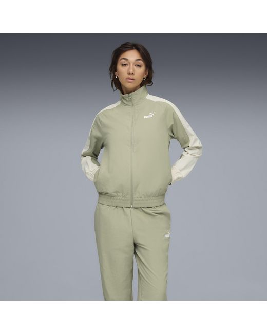 PUMA Metallic Trainingsanzug Aus Webware Damen, Kleidung